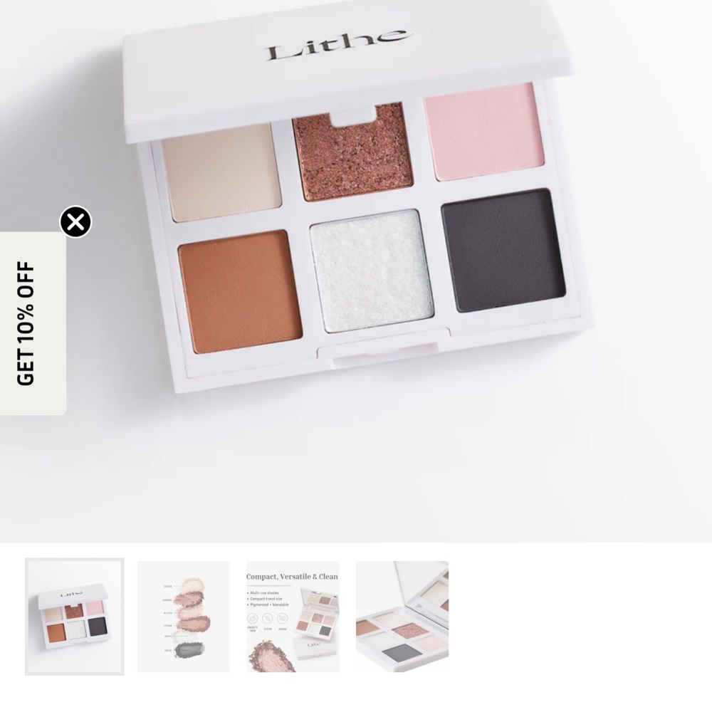 Lithe eyeshadow palette - Picture 4 of 4